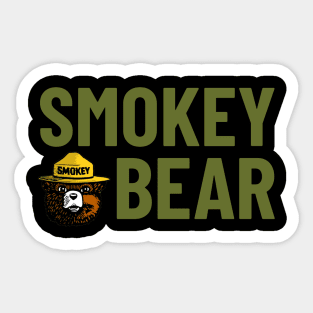 SMOKEY BEAR Sticker